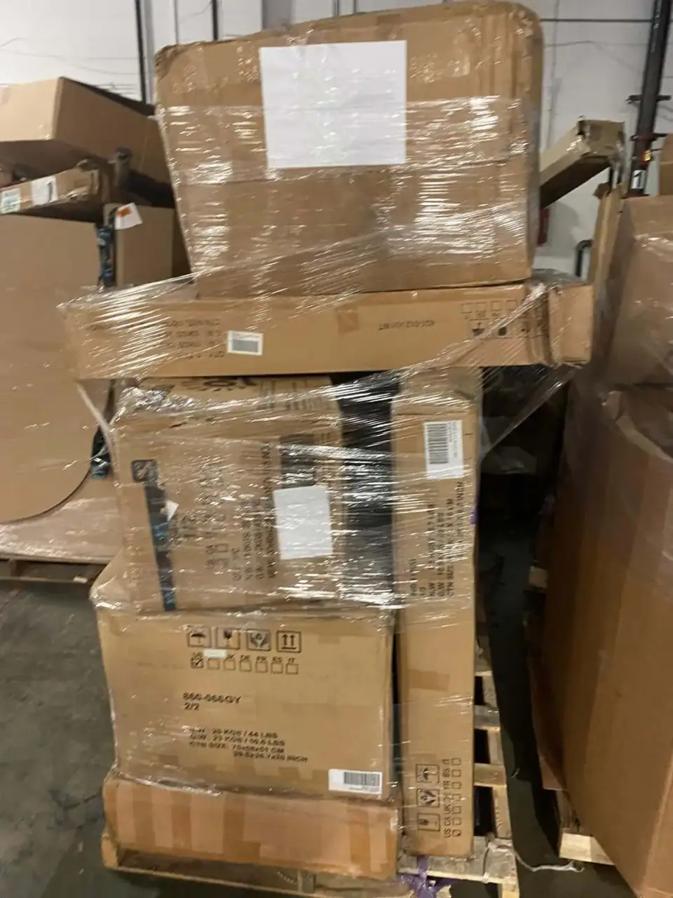Amazon Bulk Returns Liquidation Truckload