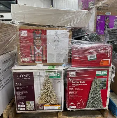 Home Depot Christmas Liquidation Pallet