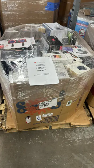 High-Count Electronics Liquidation Pallet