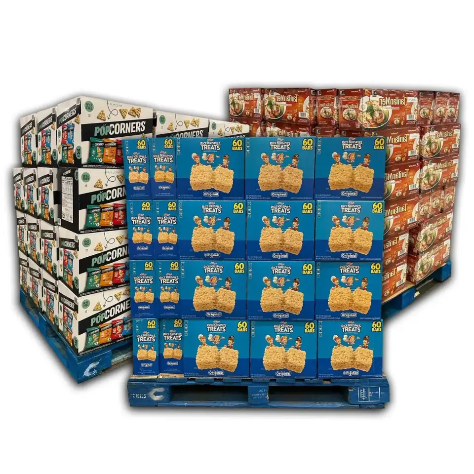 Costco Snacks Liquidation Pallet