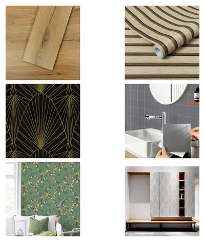 Adhesive Tiles, Self Adhesive Wallpapers and more Liquidation Pallet