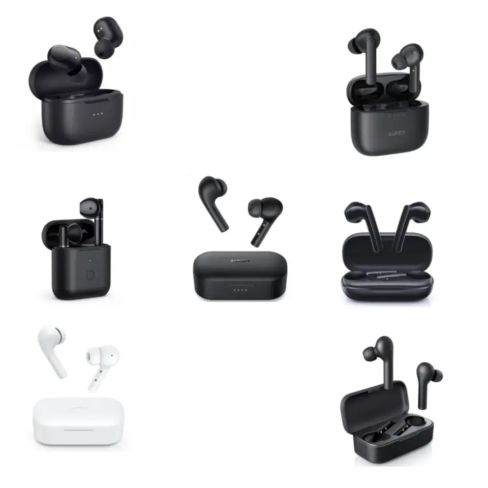 AUKEY Wireless Earbuds -7 Models Liquidation Pallet