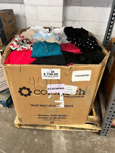 Miscellaneous Clothing – 400pcs Liquidation Pallet — Lot 3