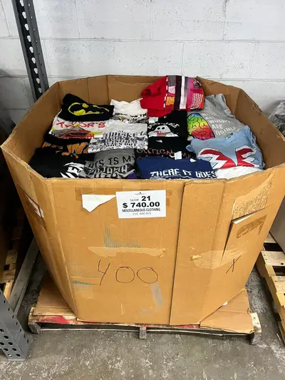 Miscellaneous Clothing – 400pcs Liquidation Pallet — Lot 4