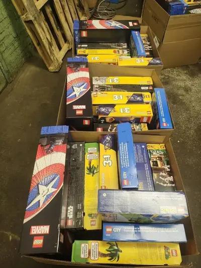 Lego Toys — Premium Assorted Sets Liquidation Pallet